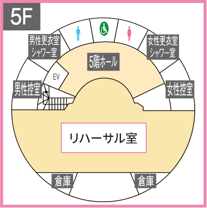 フロアマップ：5F