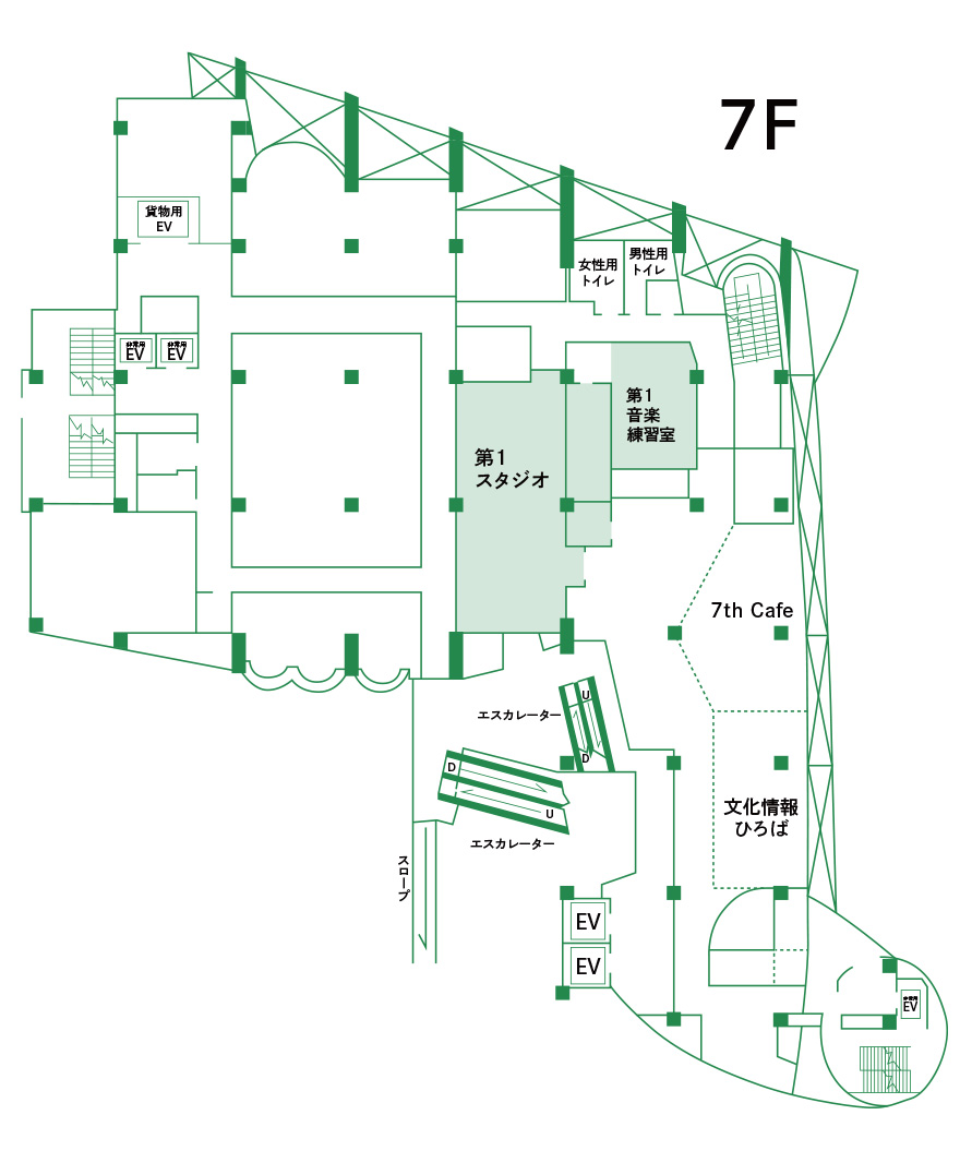 フロアマップ 7F